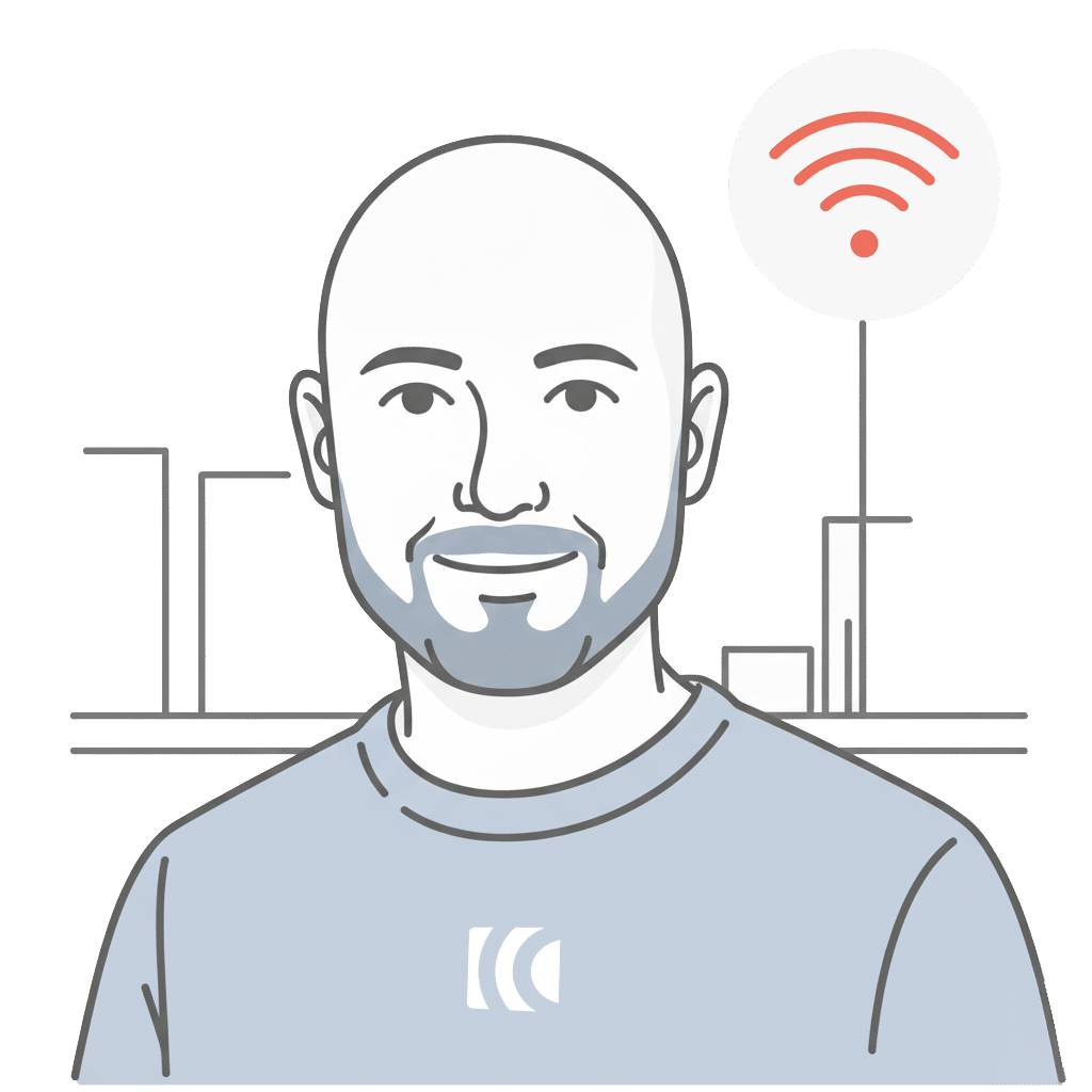 Illustration by Daniel Weigand - the WiFi at Eventnet